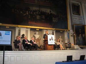 Gov. Patrick speaks at opening event