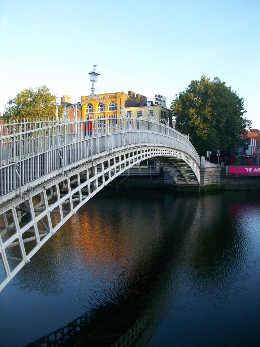 Liffey (Ha' Penny) Bridge 1816 Dublin