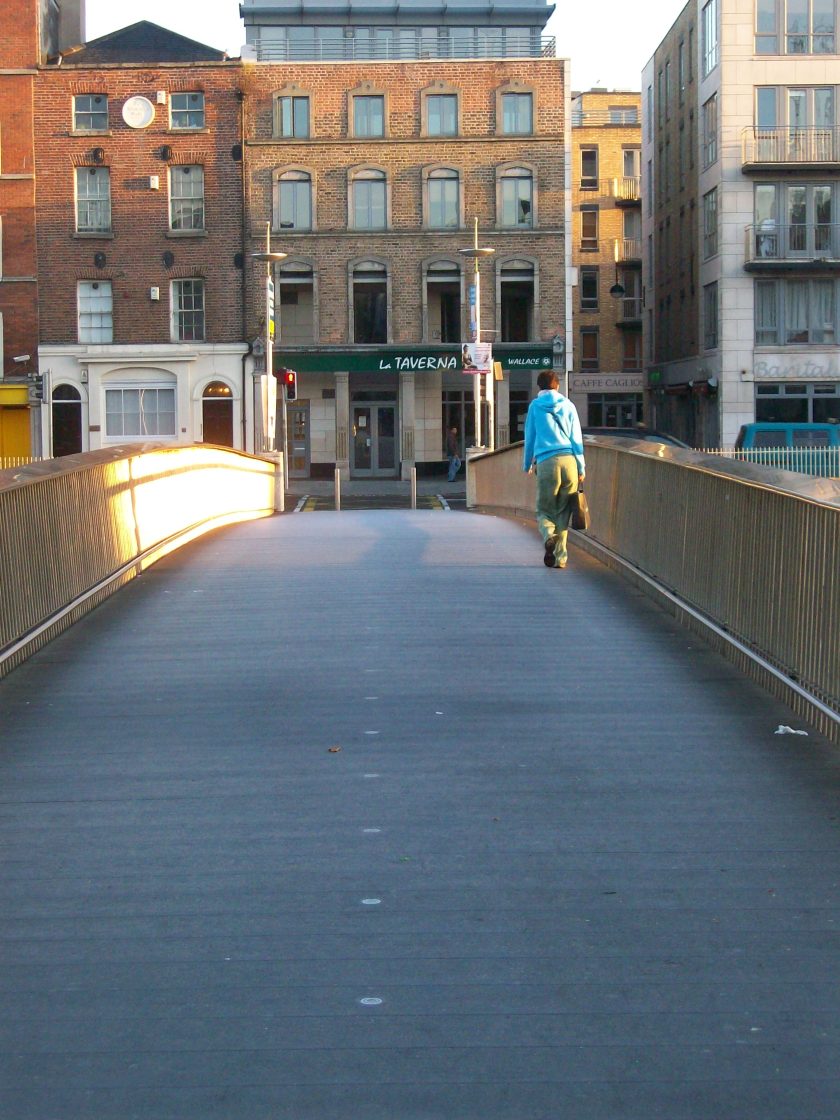 Millennium Footbridge 1999 Dublin