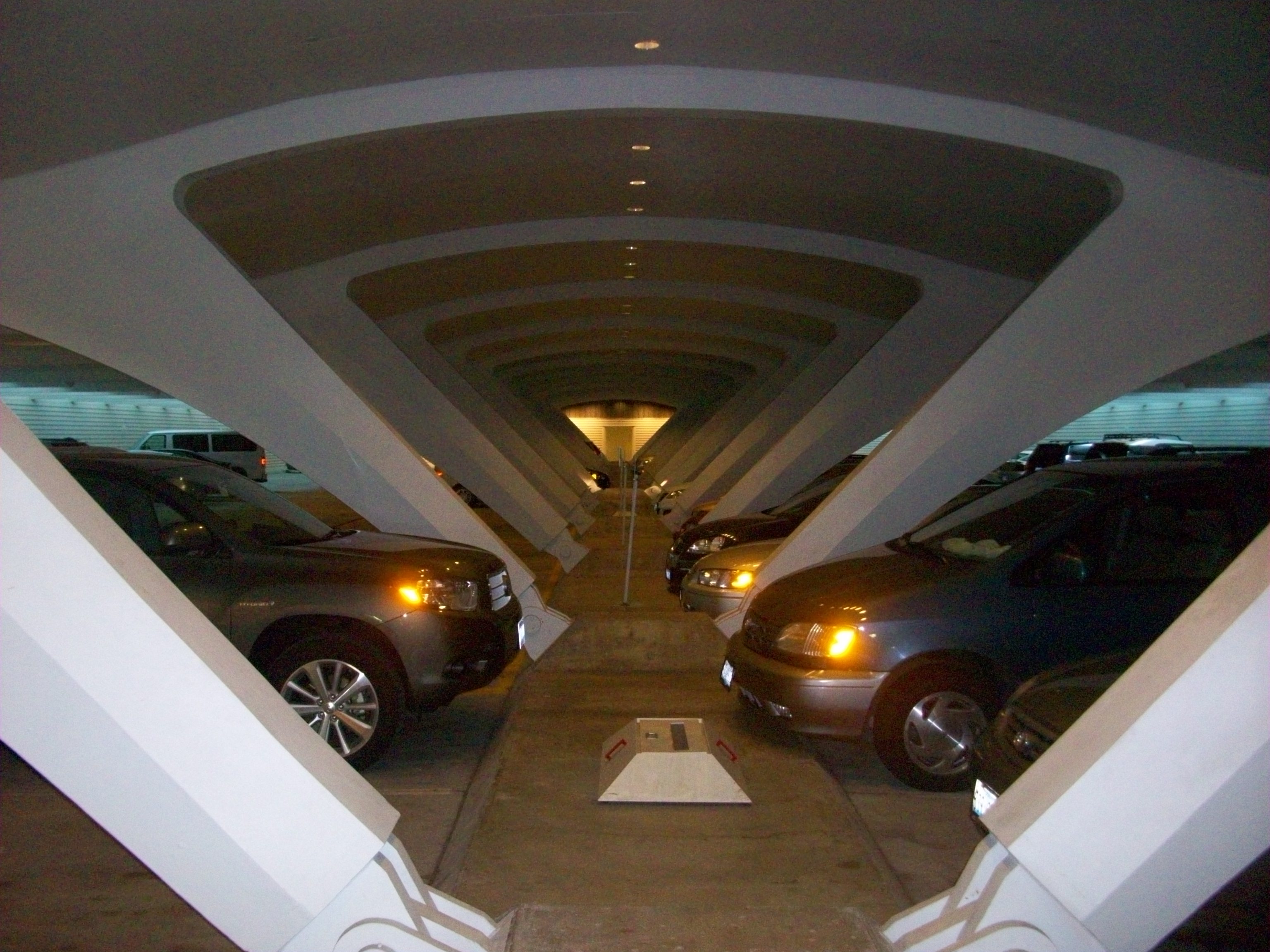 Calatrava's Milwaukee Art Museum and the remarkable parking garage
