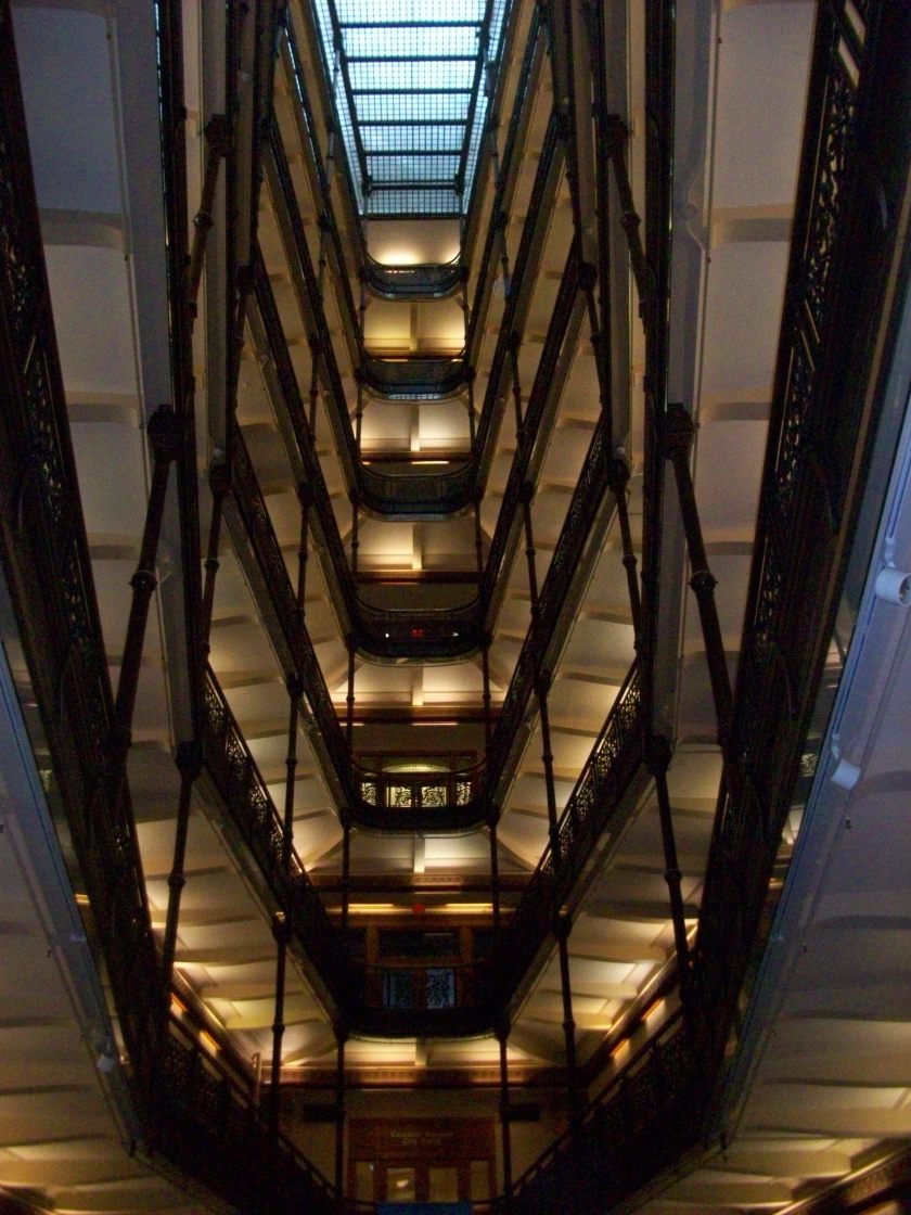 Milwaukee City Hall View From the Ground Floor
