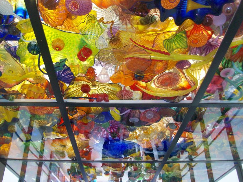 Dale Chihuly Seaform in Tacoma