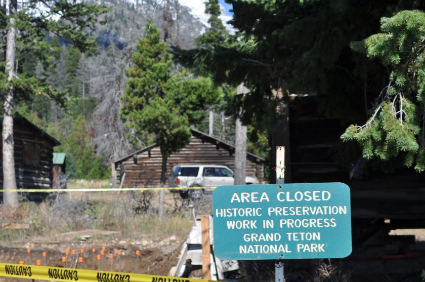 Historic Preservation Work in Progress