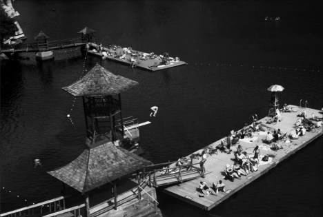 Lake at Mohonk Mountain House by Claire