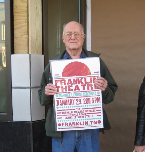 Tom Brown at the Franklin Theatre