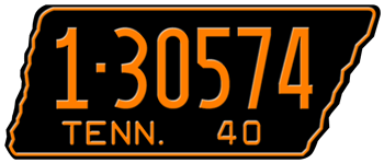 Tennessee Plates