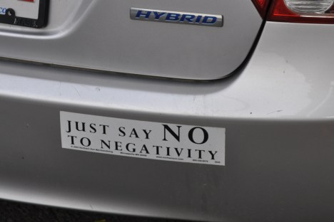 Say No to Negativity