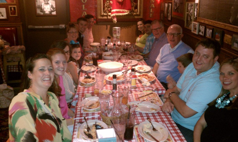 The Browns join the Crocker Clan in Nashville for a feast - August 2012