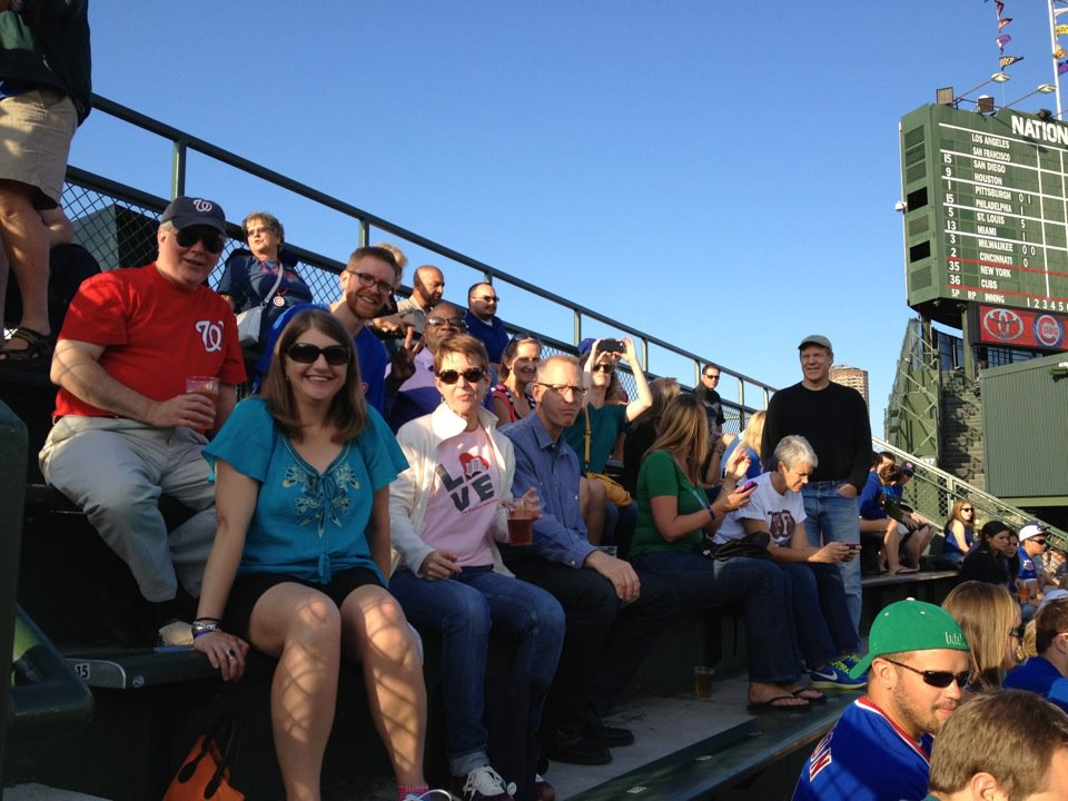 Wrigley Field bleachers