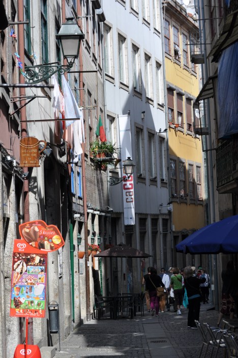 A Street in historic Porto, Portugal