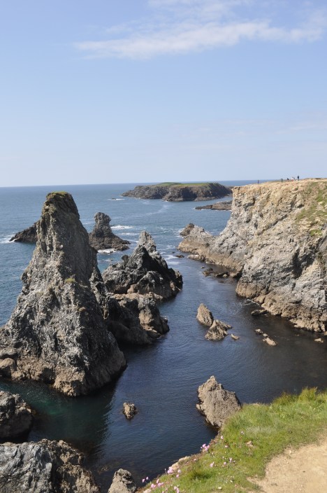 The coastline of Belle-Ile