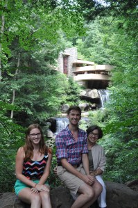 Fallingwater with Andrew and Claire August 2013