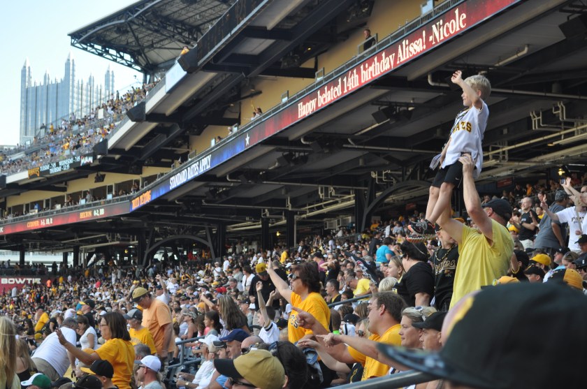 Pirate fans at PNC Stadium