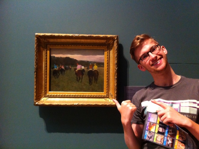 Andrew and Degas in Boston 083113