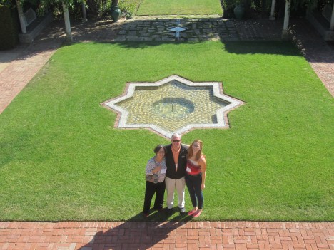 With Claire at Casa del Herrero