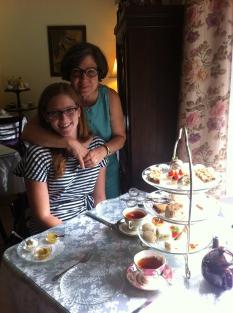 Claire and Candice Tea Time August 2013