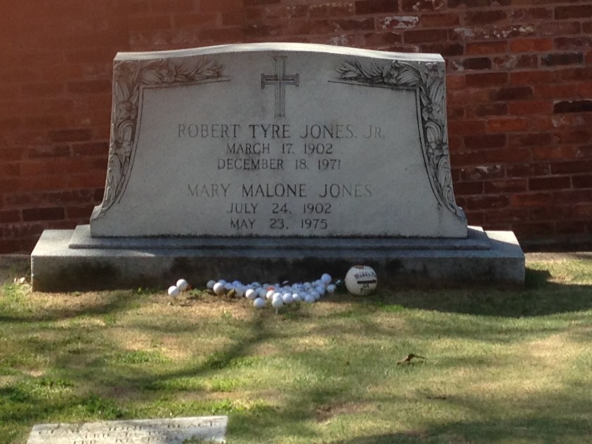 Bobby Jones Grave in Atlanta