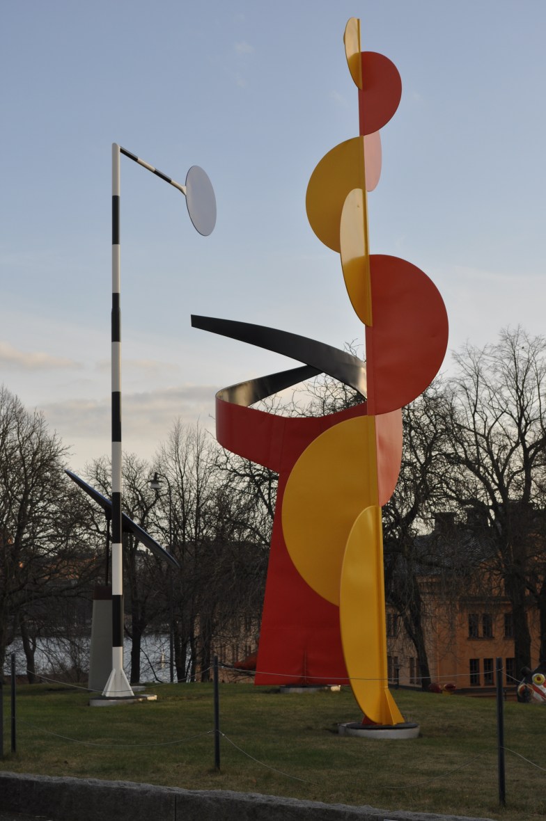 Calder's The Four Elements, March 2014
