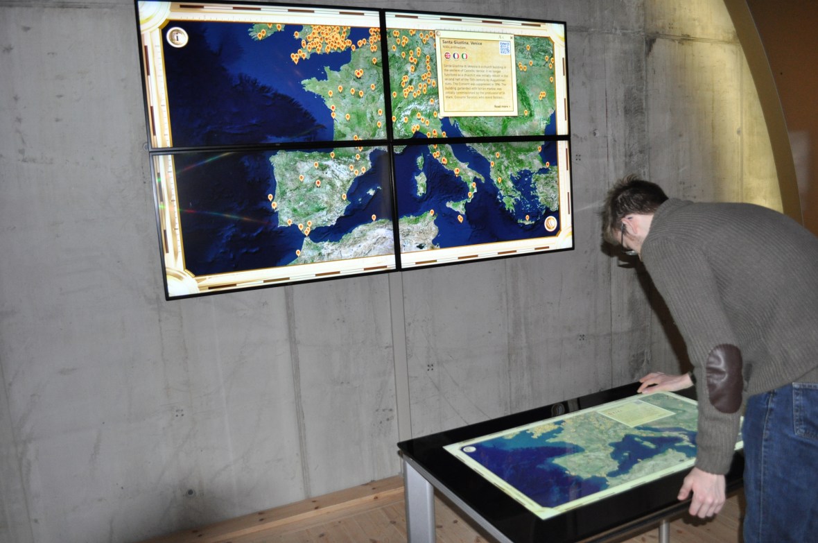 Andrew at the Meanwhile Exhibit March 2014