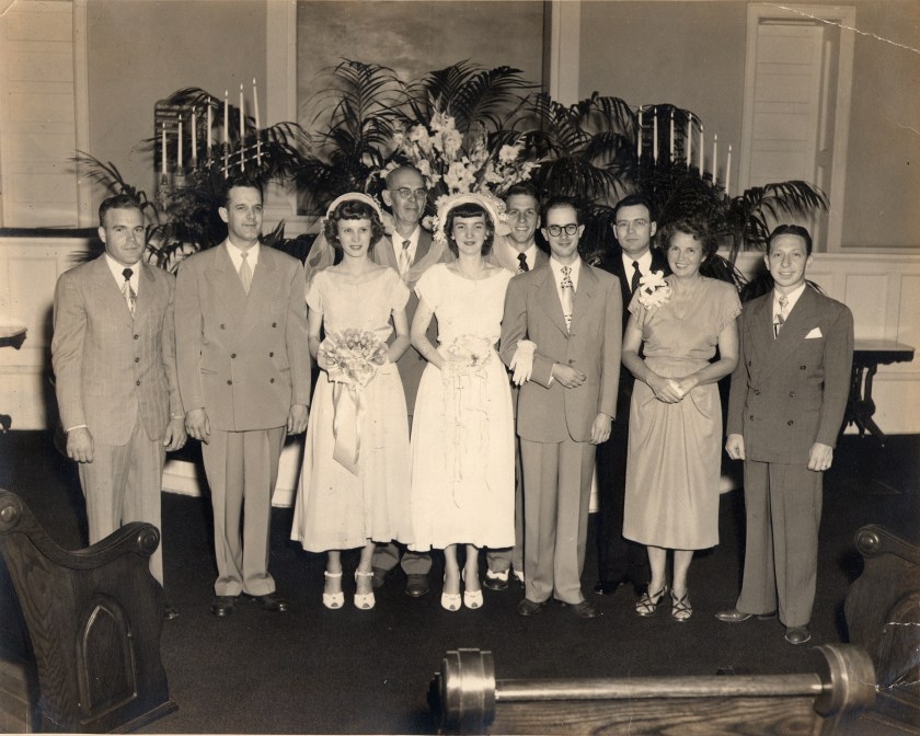 Tom and Helen Brown Wedding, June 30, 1950