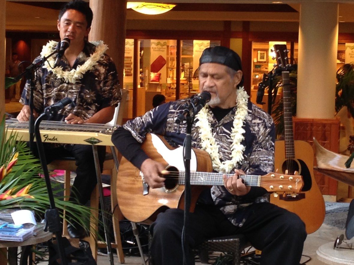 Cyril Pahinui in Honolulu