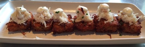 Dungeness Crab Tater Tots