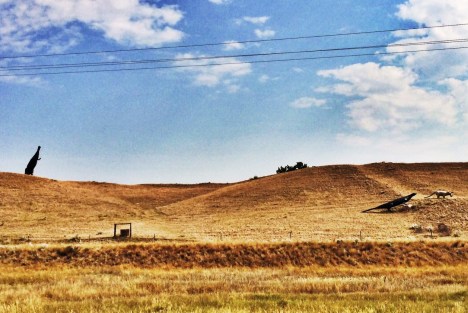 Dinosuers on the Montana Landscape