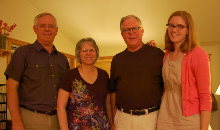 Bruce and Shari Shull with Claire and DJB