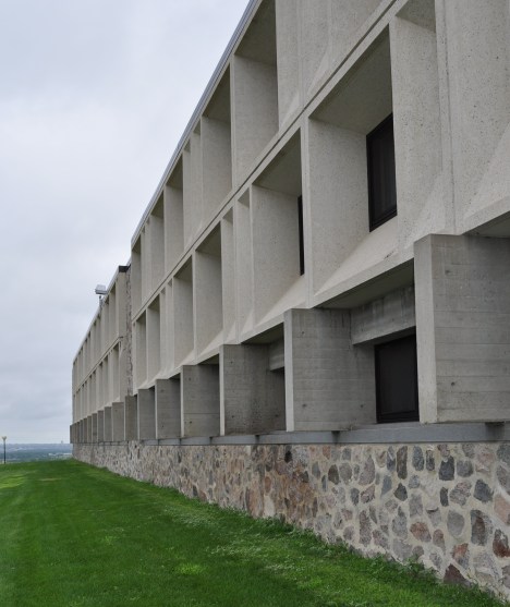 University of Mary facade of Breuer building