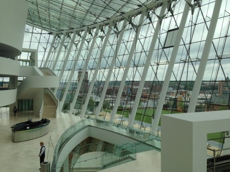 Kauffman Center Window Detail