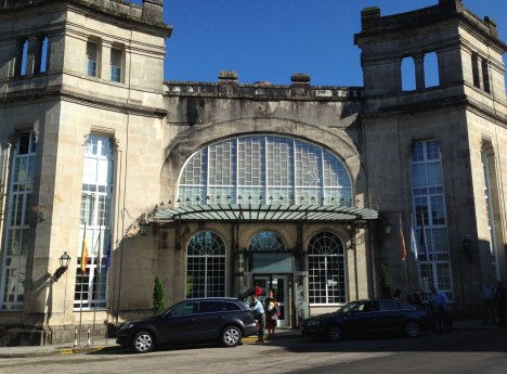 Entrance to the Spa at Mondariz