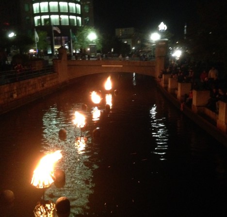 WaterFire in Providence