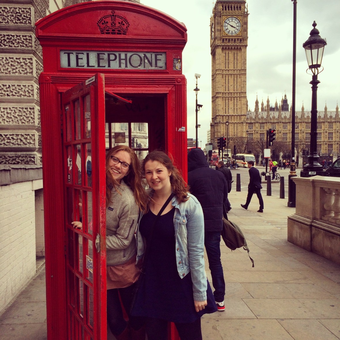 Claire and Susan in London