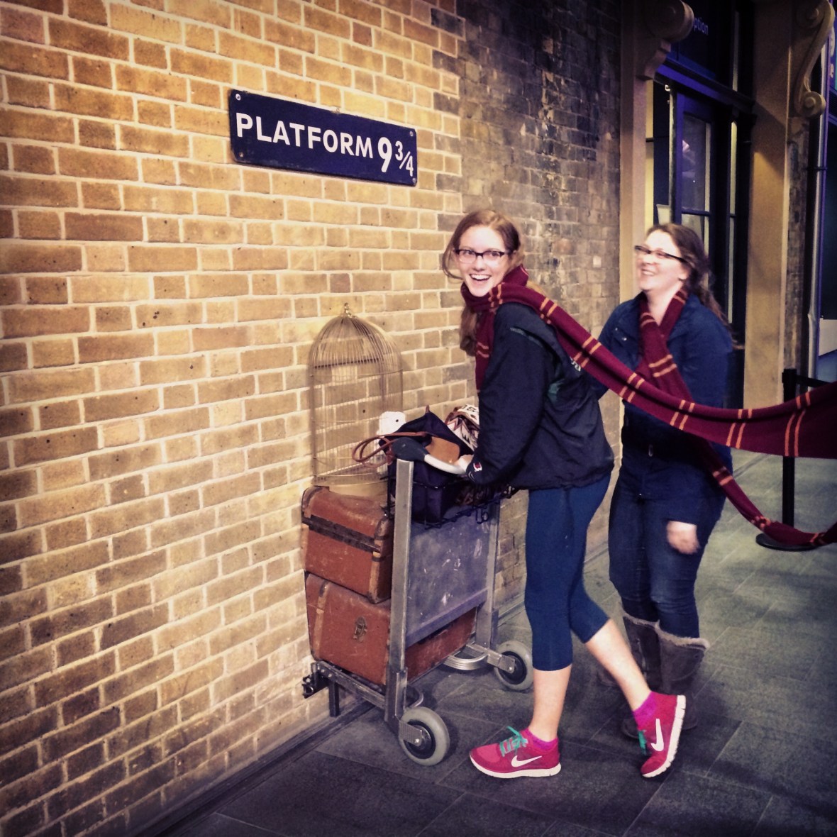 Claire and Susan off to Hogwarts