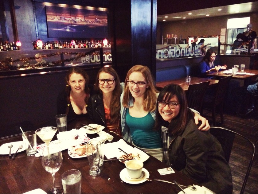 Calire and her suitemates