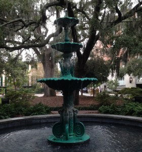 Lafayette Square in Savannah