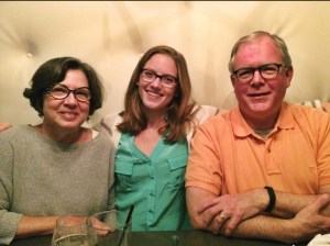 Candice and DJB with Claire