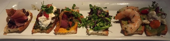 Crostini at Fig & Olive