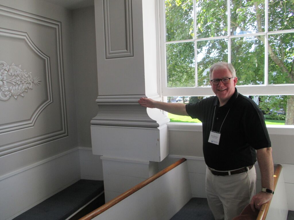 DJB at Old Whaling Church