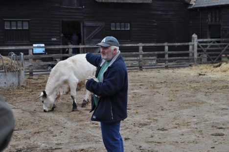 Mark at Wimpole Farm