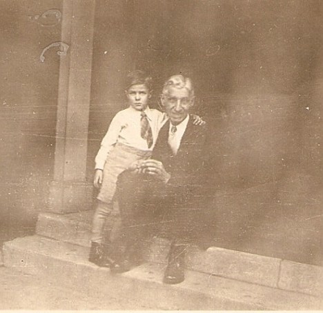 Tom Brown with Uncle Dave