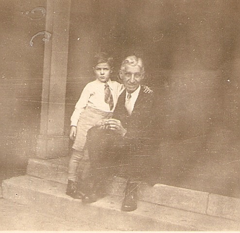 Tom Brown with Uncle Dave