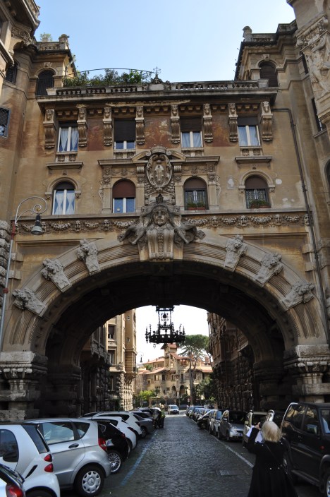 Coppede Quarter archway