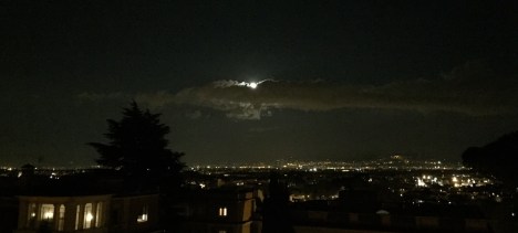 Moon over Rome
