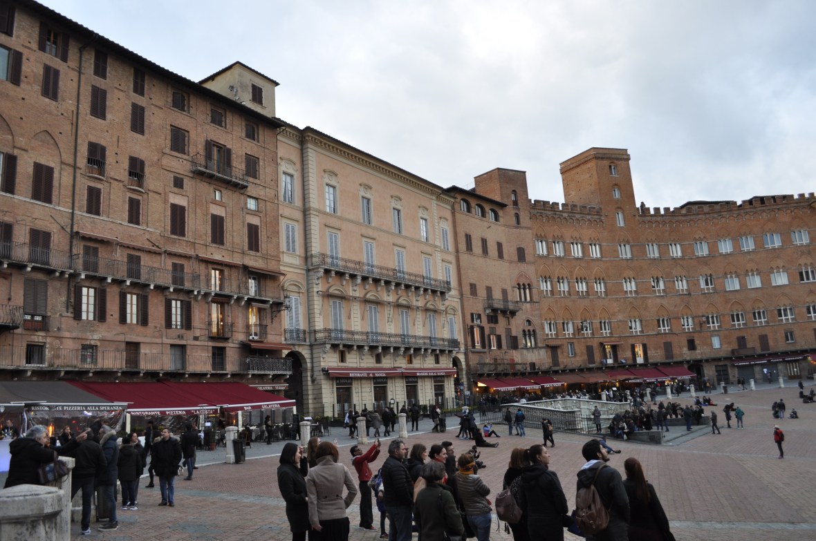 Piazza del Campo detail
