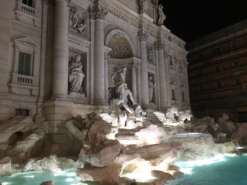 Trevi Fountain at Night