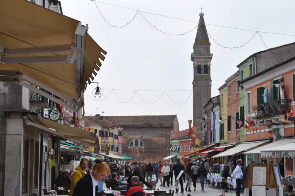 Main Street in Burano