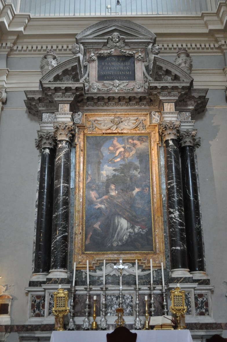 Altar in San Lorenzo in Miranda
