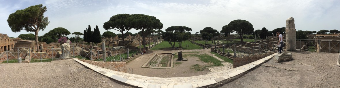 Panoramic view of the Forum