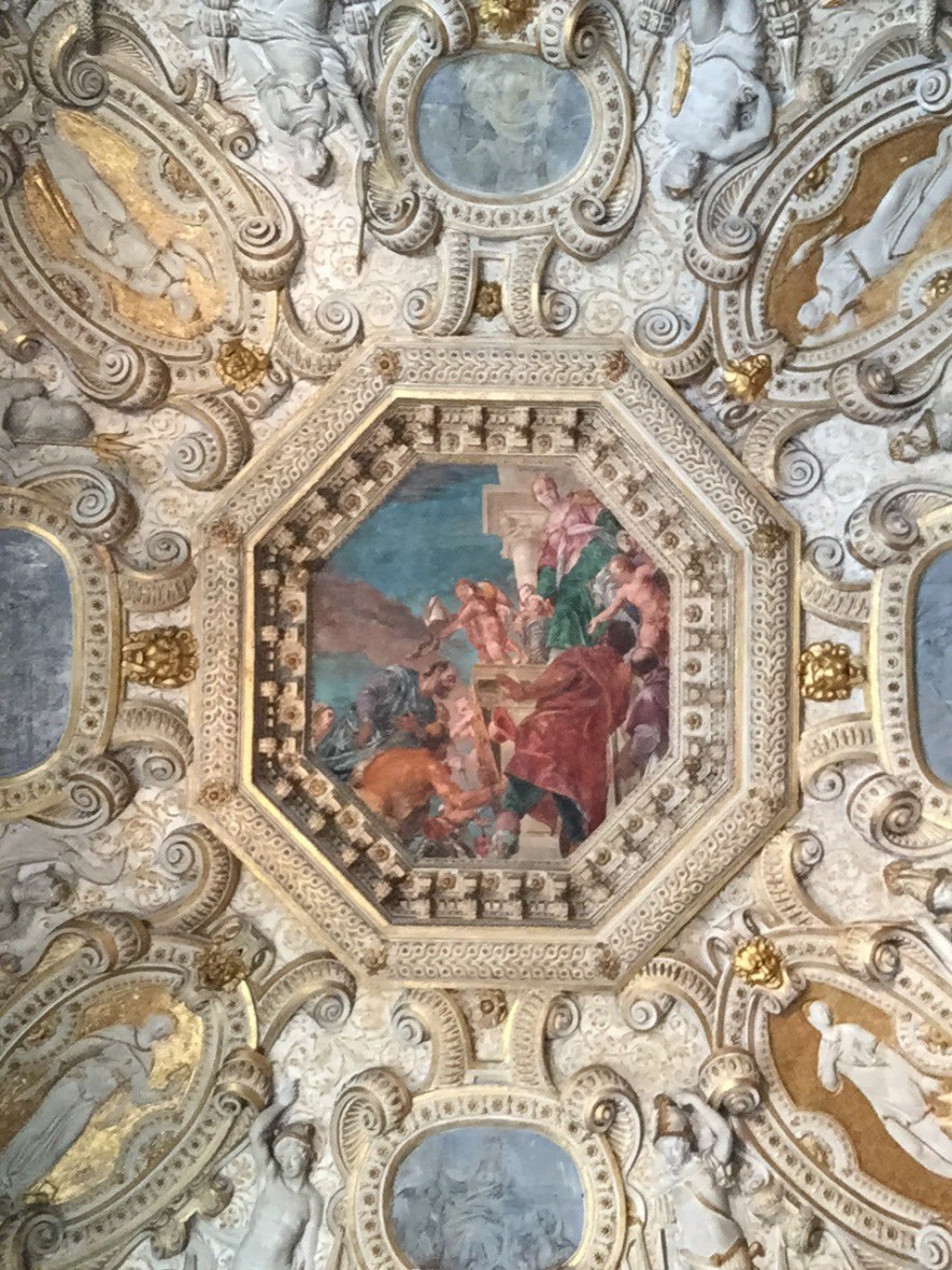 Palazzo Ducale ceiling detail